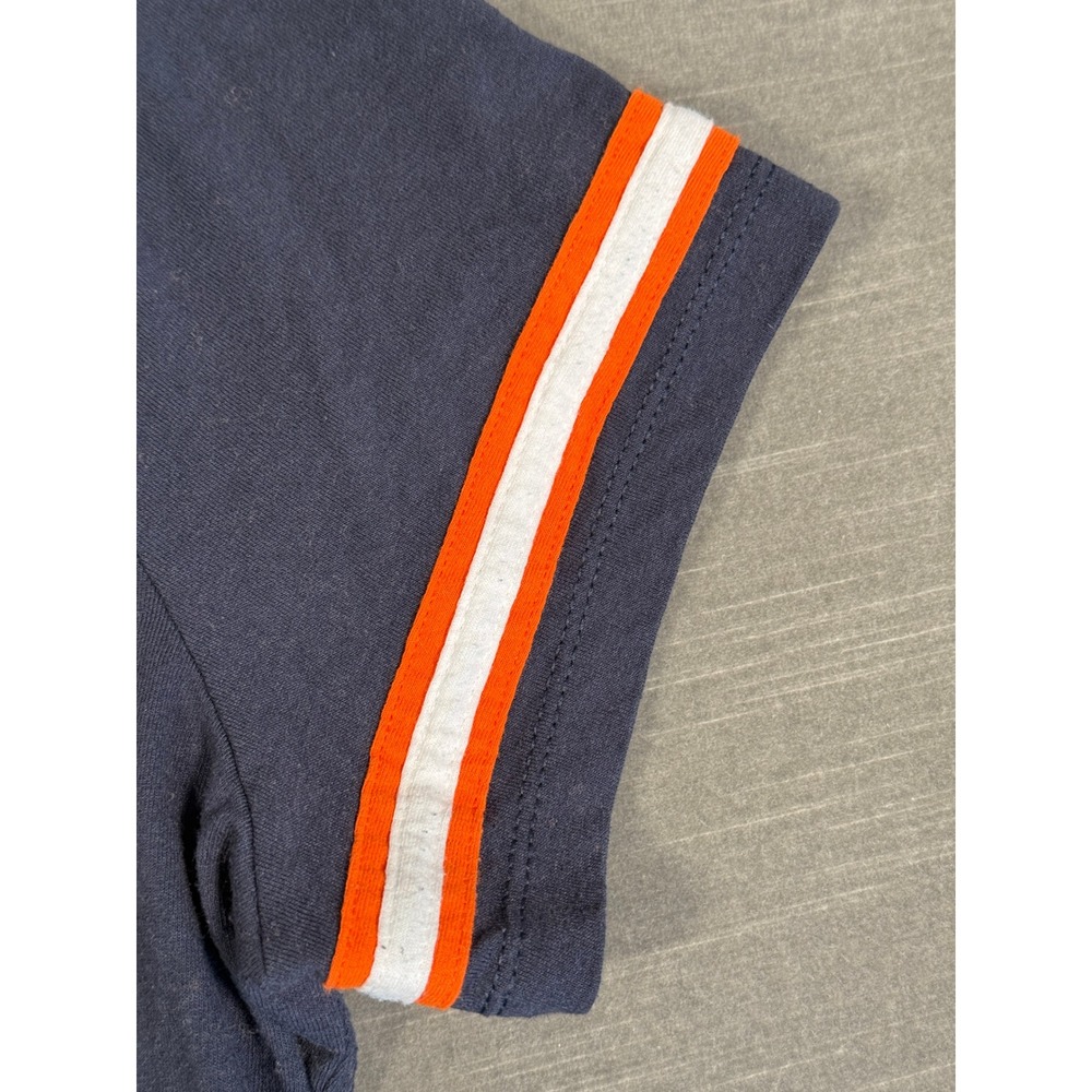 NFL Team Apparel Chicago Bears Womens XL V-Neck T-Shirt Navy Blue Orange 20 XL - Picture 5 of 7